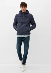 QS Allwetterjacke Steppjacke mit Kapuze Hellblau/Blau/Dunkelblau/Türkis/Mintgrün