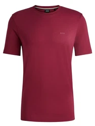 BOSS T-Shirt Thompson Dunkelrot/Rot/Rosa