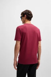 BOSS T-Shirt Thompson Dunkelrot/Rot/Rosa