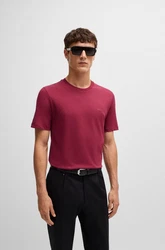 BOSS T-Shirt Thompson Dunkelrot/Rot/Rosa