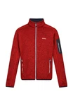Regatta Strickfleecejacke Rot/Dunkelrot