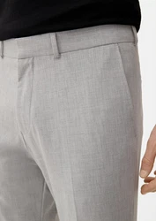 s.Oliver Stoffhose Slim Grau