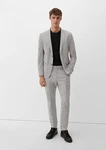 s.Oliver Stoffhose Slim Grau