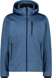 CMP Funktionsjacke MAN JACKET ZIP HOOD BLUESTONE MEL. (N816, 58)