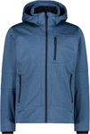 CMP Funktionsjacke MAN JACKET ZIP HOOD BLUESTONE MEL. (N816, 58)