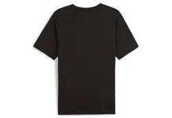 PUMA T-Shirt ESS+ Essentials 2 Col Logo Tee (586759) Lila/Braun/Schwarz/Grau/Dunkelgrau