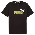 PUMA T-Shirt ESS+ Essentials 2 Col Logo Tee (586759) Lila/Braun/Schwarz/Grau/Dunkelgrau