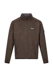 Regatta Strickfleecejacke Grau/Braun/Dunkelbraun/Beige
