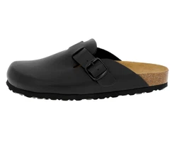 Lico Bioline Clog Pantolette Schwarz