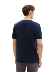 TOM TAILOR DENIM T-Shirt marine/himmelblau