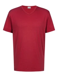 Mey V-Shirt SOLID NIGHT Dunkelrot/Rot