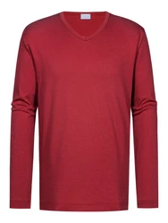 Mey Langarmshirt SOLID NIGHT Nachtblau