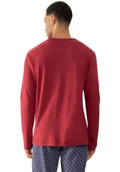 Mey Langarmshirt SOLID NIGHT Nachtblau