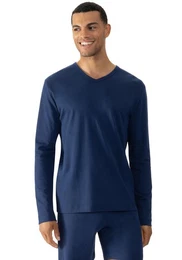 Langarmshirt SOLID NIGHT T-Shirt aus Interlock-Jersey