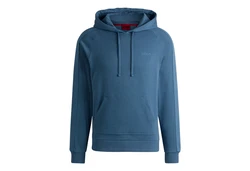 HUGO Hoodie Tonal Logo Blau/Hellblau