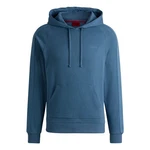 HUGO Hoodie Tonal Logo Blau/Hellblau