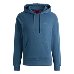 HUGO Hoodie Tonal Logo Blau/Hellblau