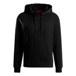 HUGO Hoodie Tonal Logo Schwarz
