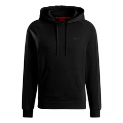 HUGO Hoodie Tonal Logo Schwarz