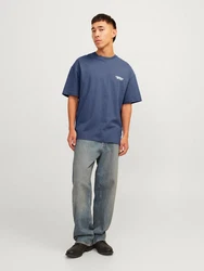 Jack & Jones JORBROOKLYN BACK TEE SS CREW NECK 