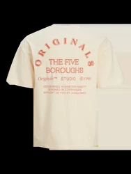 Jack & Jones JORBROOKLYN BACK TEE SS CREW NECK 