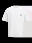 Jack & Jones JORBROOKLYN BACK TEE SS CREW NECK Weiß/Creme