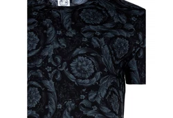 Versace T-Shirt Herren T-Shirt BAROCCO Dunkelblau