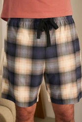 Next Pyjama Motion Flex (2 tlg) Rot/Orange/Braun