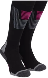 McKINLEY Socken Ux.-Strumpf Denny Ux 2-pack SCHWARZ/ROSA