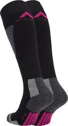 McKINLEY Socken Ux.-Strumpf Denny Ux 2-pack SCHWARZ/ROSA