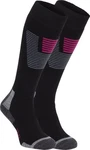 McKINLEY Socken Ux.-Strumpf Denny Ux 2-pack SCHWARZ/ROSA