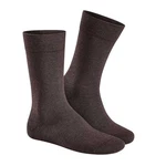 Hudson Herren-Socken Relax Cotton Dunkelbraun/Grau/Braun