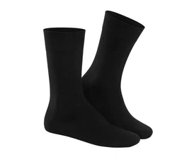 Hudson Herren-Socken Relax Cotton Schwarz