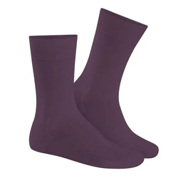 Hudson Herren-Socken Relax Cotton Lila/Rosa