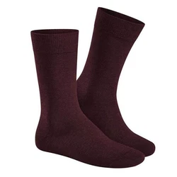 Hudson Herren-Socken Relax Cotton Dunkelrot/Lila/Bordeaux