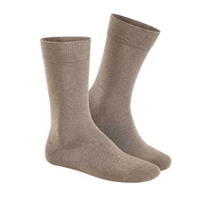 Hudson Herren-Socken Relax Cotton Khaki/Grau/Beige/Braun/Dunkelbraun