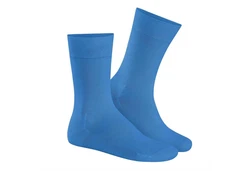 Hudson Herren-Socken Relax Cotton Blau/Hellblau