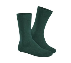 Hudson Herren-Socken Relax Cotton Dunkelgrün/Grün
