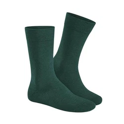 Hudson Herren-Socken Relax Cotton Dunkelgrün/Grün