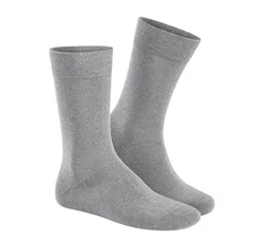Hudson Herren-Socken Relax Cotton Grau/Dunkelgrau/Hellgrau