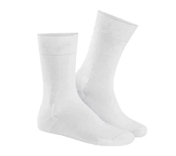 Hudson Herren-Socken Relax Cotton Creme/Weiß/Grau