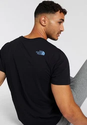 THE NORTH FACE T-Shirt M SS MOUNTAIN LINE schwarz
