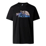 THE NORTH FACE T-Shirt M SS MOUNTAIN LINE schwarz