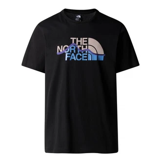THE NORTH FACE T-Shirt M SS MOUNTAIN LINE schwarz THE NORTH FACE T-Shirt M SS MOUNTAIN LINE schwarz