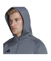 adidas Performance Sweatshirt Tiro 23 Competition Hoody Hellgrau/Dunkelblau/Grau/Dunkelgrau