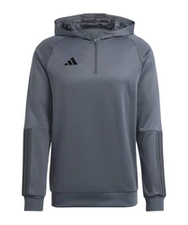 adidas Performance Sweatshirt Tiro 23 Competition Hoody Hellgrau/Dunkelblau/Grau/Dunkelgrau