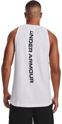 Under Armour T-Shirt UA Baseline Tanktop Weiß/Grau/Schwarz/Silber/Dunkelblau