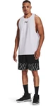 Under Armour T-Shirt UA Baseline Tanktop Weiß/Grau/Schwarz/Silber/Dunkelblau