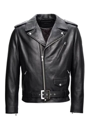 Lederjacke NEADLEY aus robustem Rindsleder mit Grtel