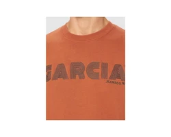 Garcia Sweatshirt Regular Orange/Braun/Rot